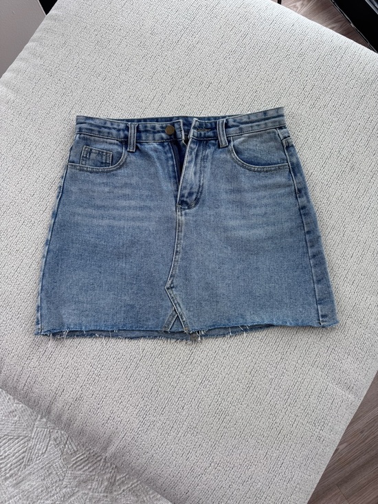 Dresses & Skirts - Casual Blue Denim Mini Skirt